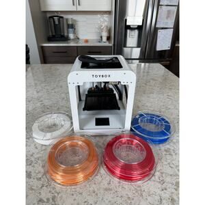 Toybox Alpha One 3D Printer with 4 Spools